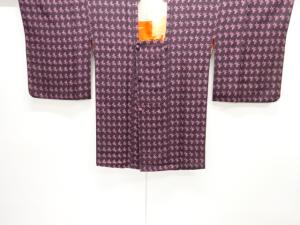 大正ロマン　草の実模様道行コート